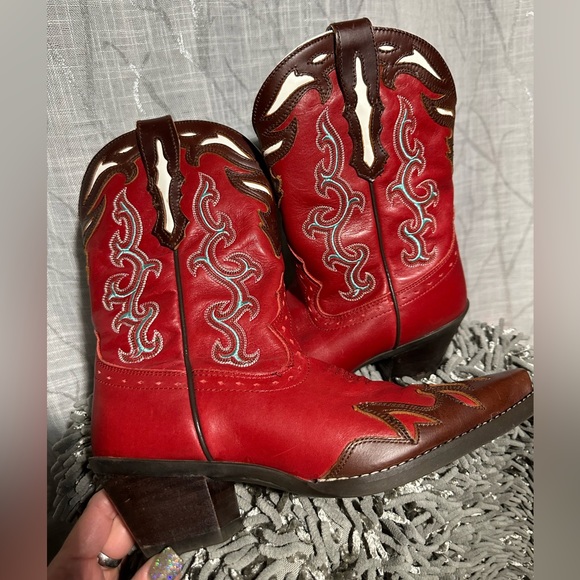 Women's Ariat Wichita Mesa Leather Cowboy Boots Size 6B NWOT - Picture 5 of 11